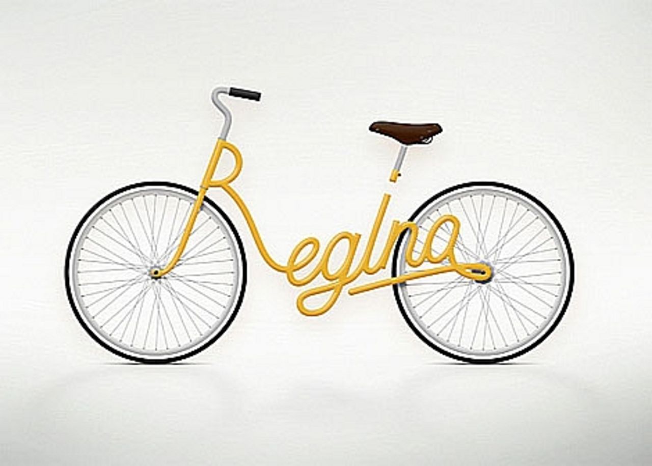 Cykelram med ditt namn