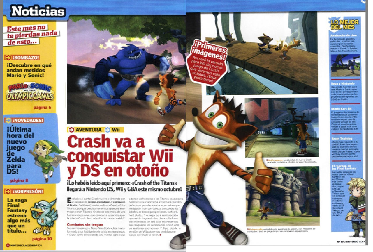 Nytt Crash till Wii, GBA och DS