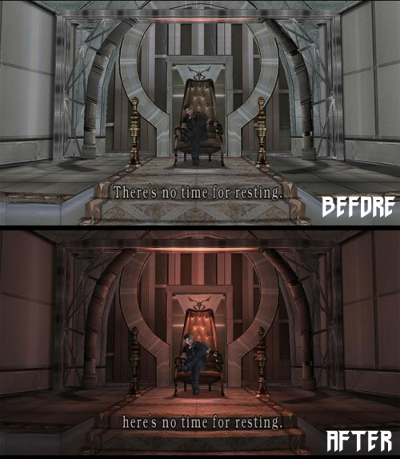 Resident Evil 4 sminkas om