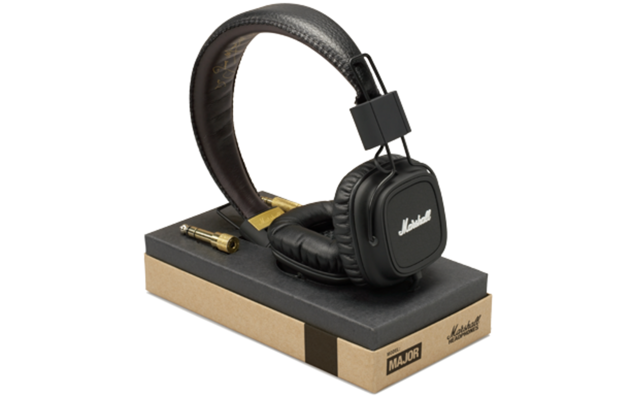 Marshall lanserar hörlurar
