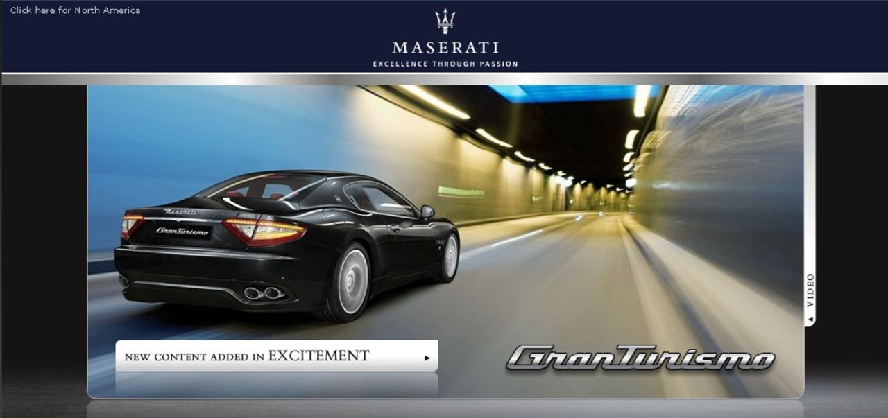 Maserati GranTurismo får ett eget litet hörn av webben