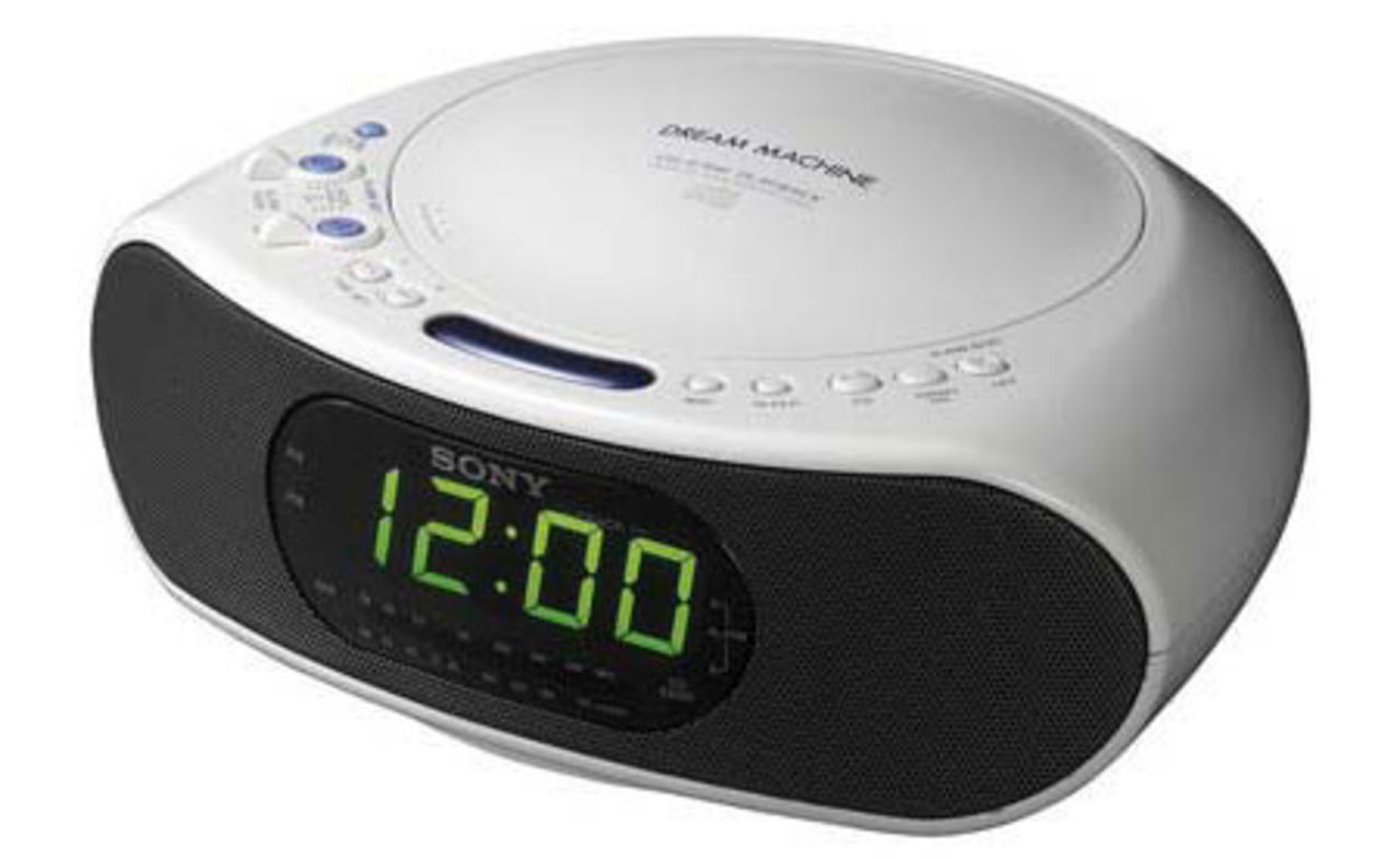 Klockradio från Sony med inbyggd spionkamera