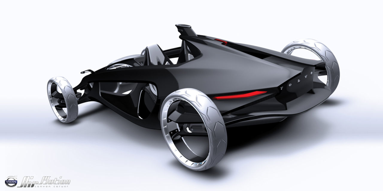 Luftdrivna Volvo Air Motion ställs ut i LA