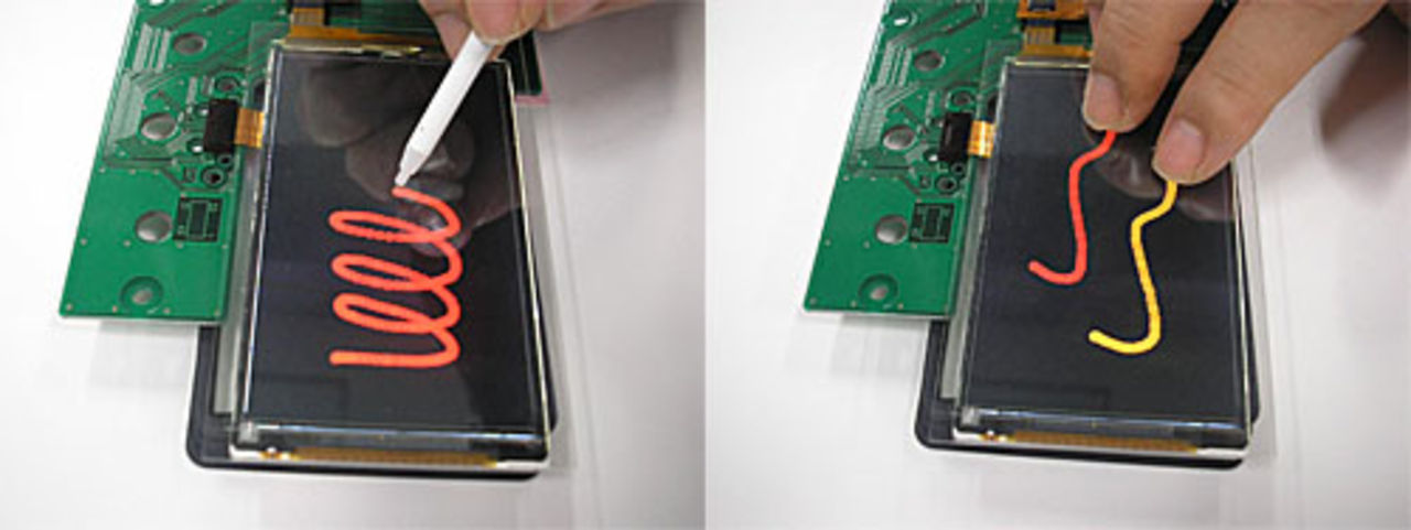 Ny kapacitiv touchscreen med stylus