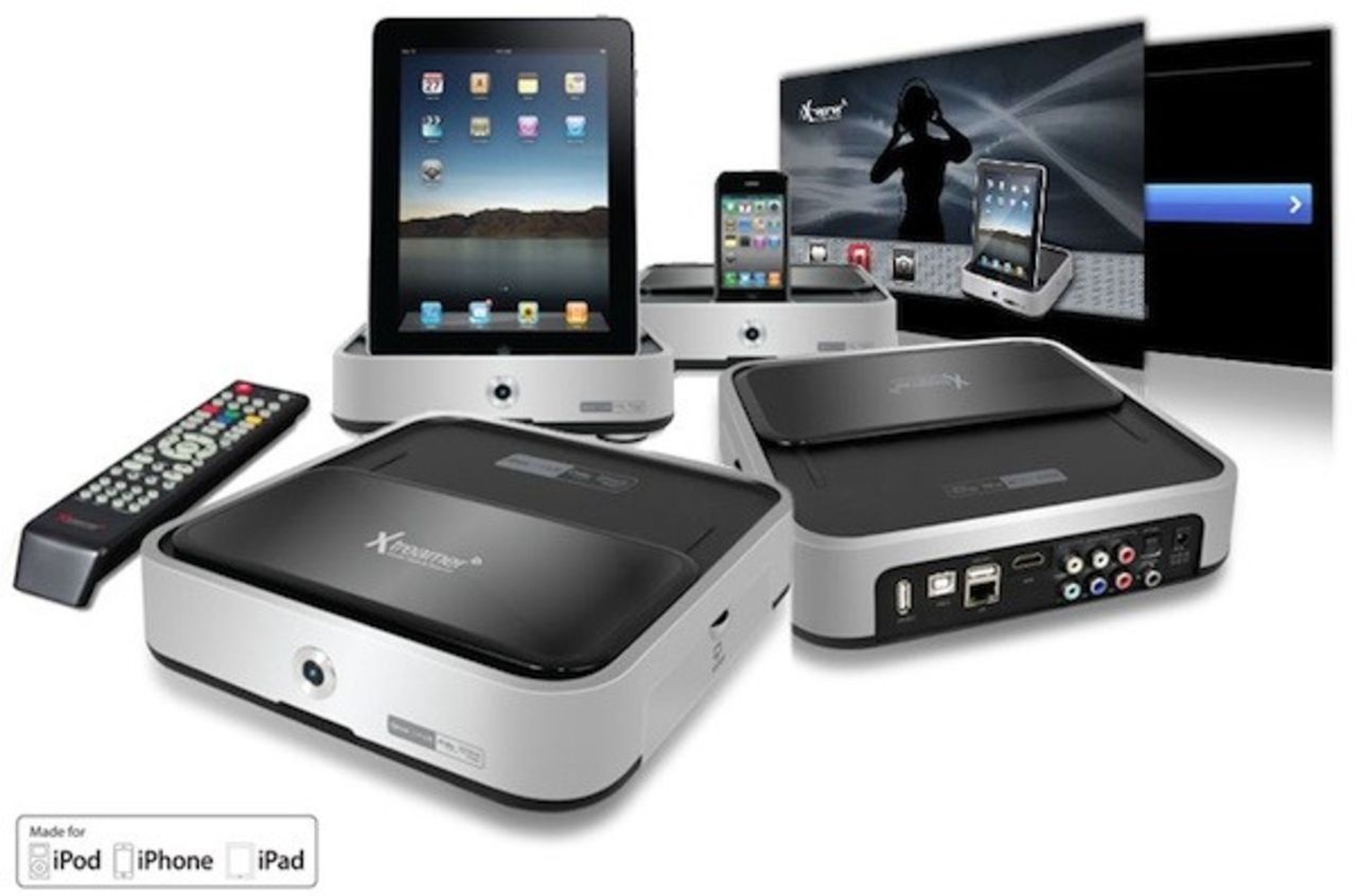 Xtreamer kommer i ny version med iPad-docka