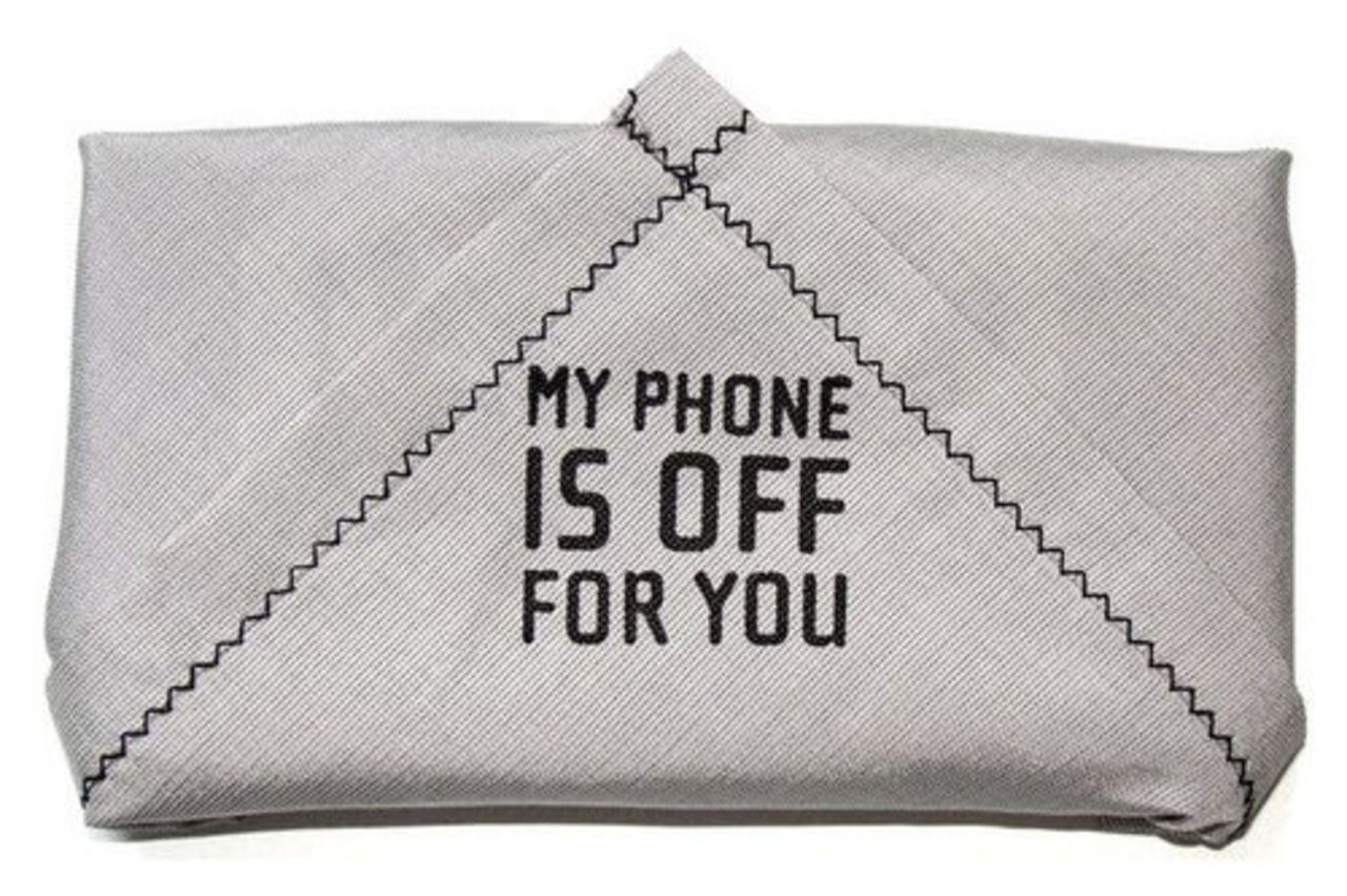 Servett som blockerar mobil-signaler