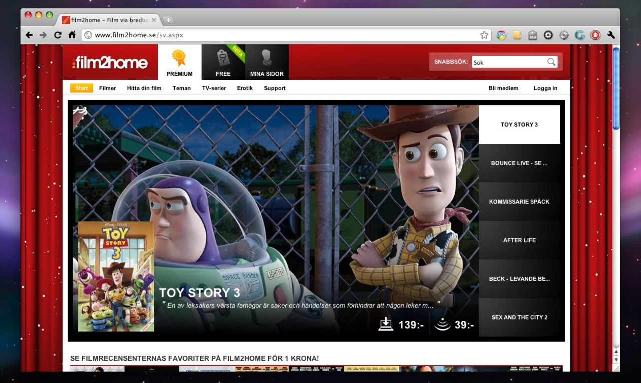 Film2home lanserar ny sajt