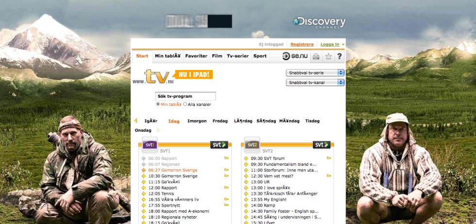 Discovery Channel gör en fet takeover på TV.nu