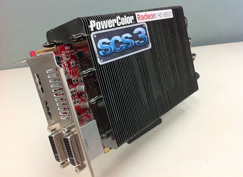 PowerColor visar första passivt kylda HD 6850