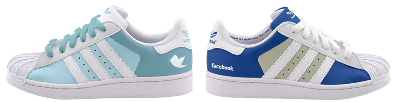 Om Twitter och Facebook hade varit skor...