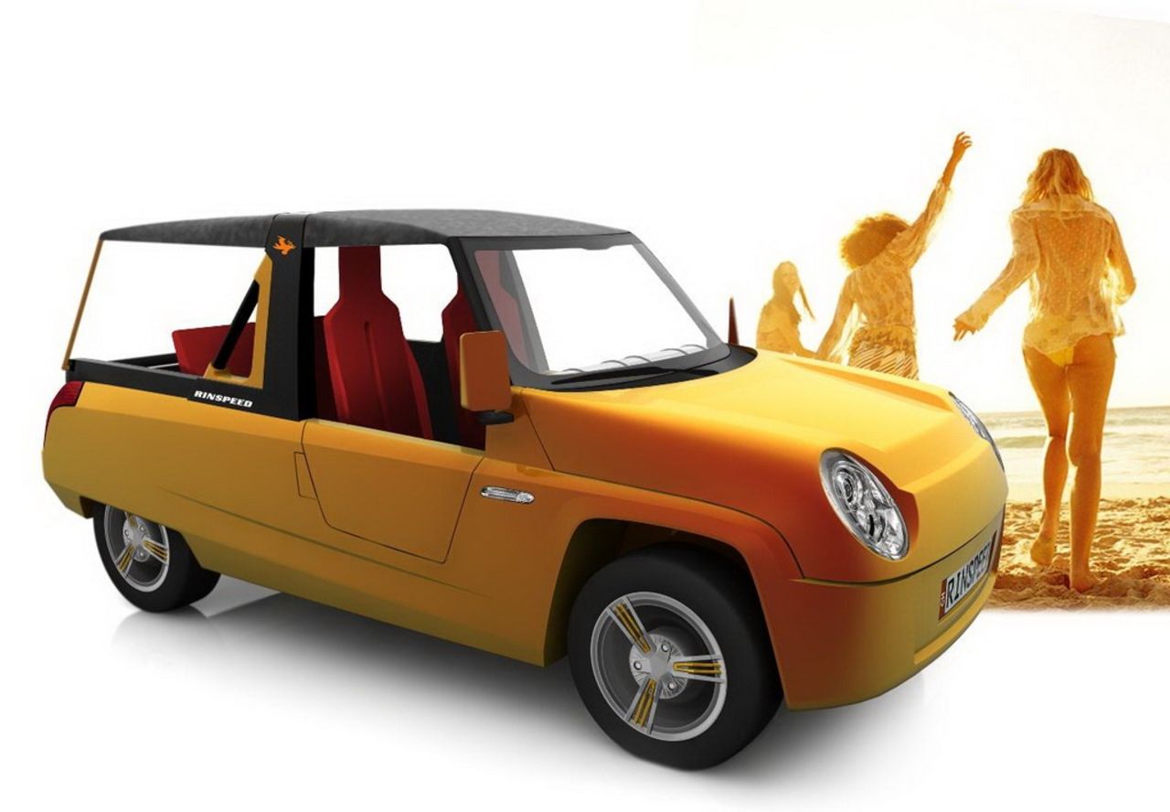 Förvuxen golfbil från Rinspeed