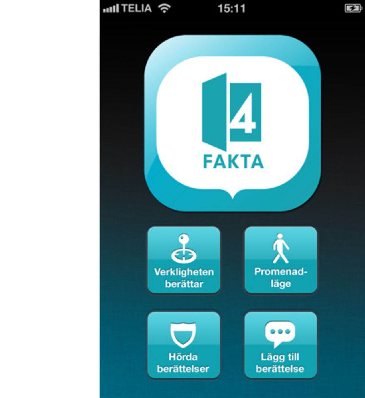 Verkligheten Berättar - iPhone-app från TV4 Fakta