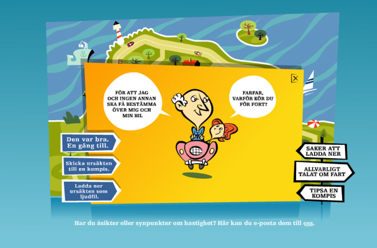 Varför kör du för fort?