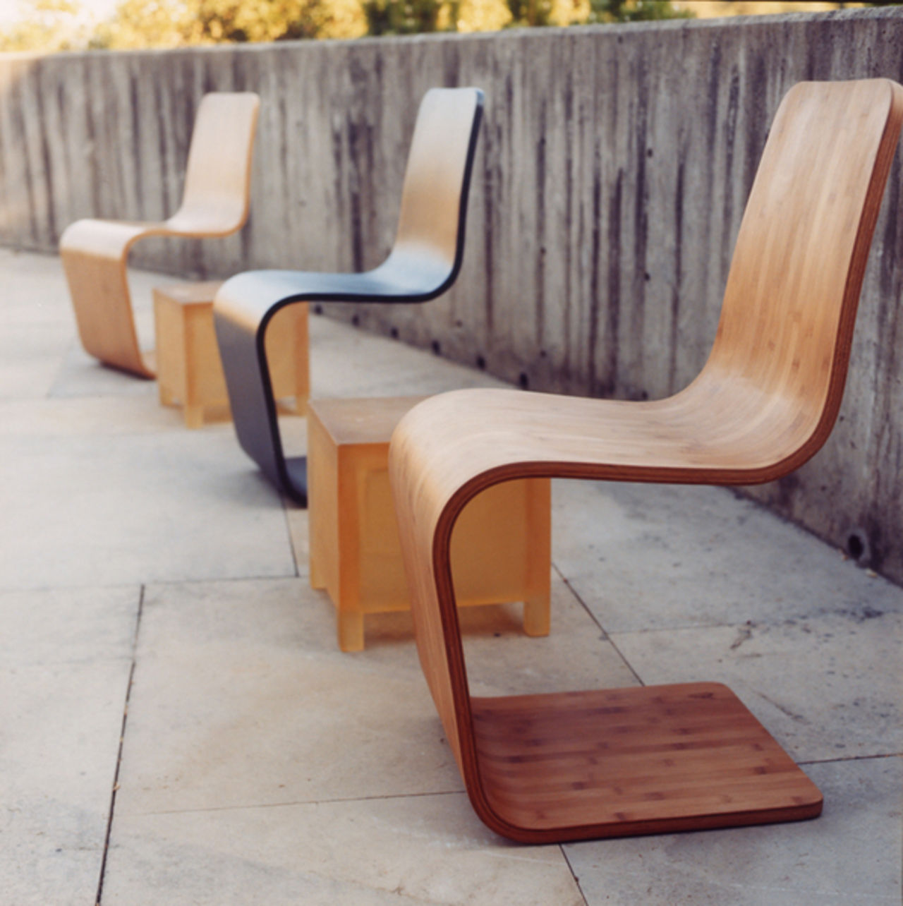 Ekologisk stol i bambu