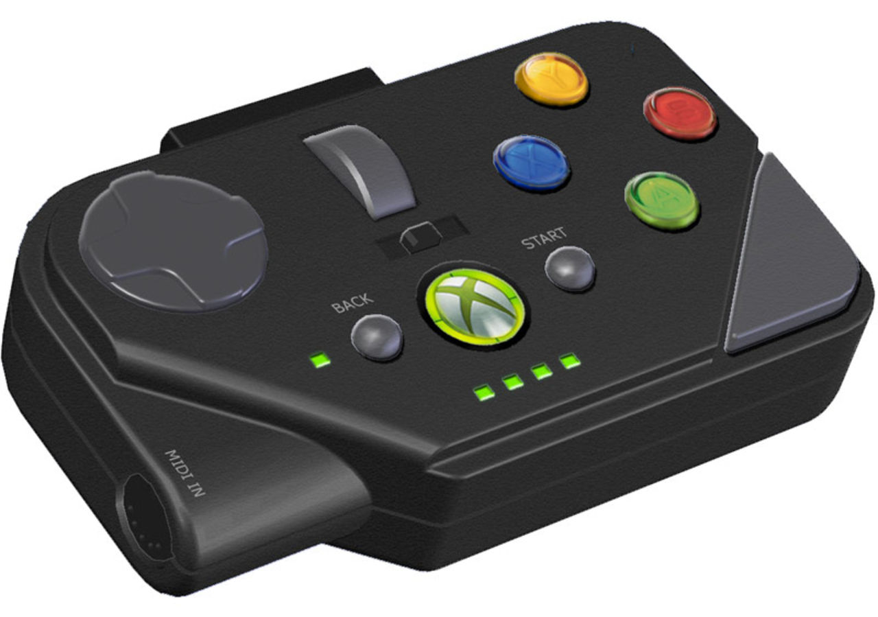 Koppla in vanliga midi-instrument till Rock Band 3