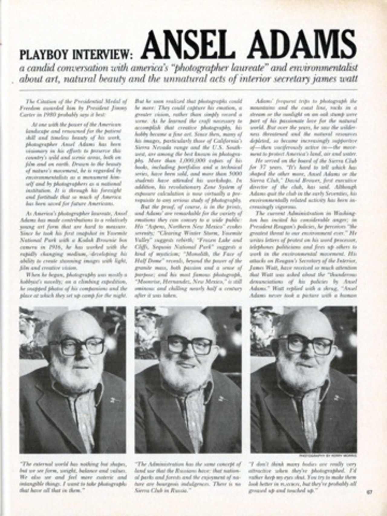 Ansel Adams till iPad