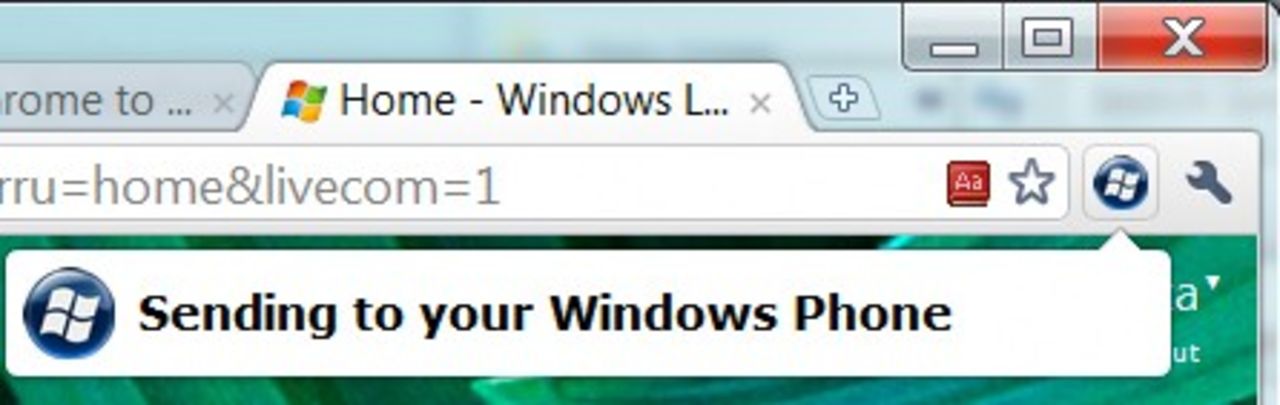 Chrome to Windows Phone 7 här