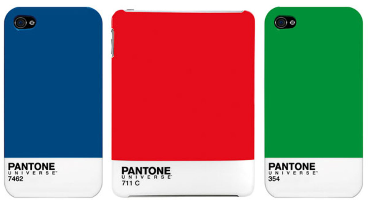 Fodral med pantone-märkning