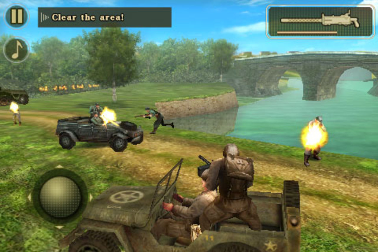 Brothers in Arms 2 HD finns nu för Android
