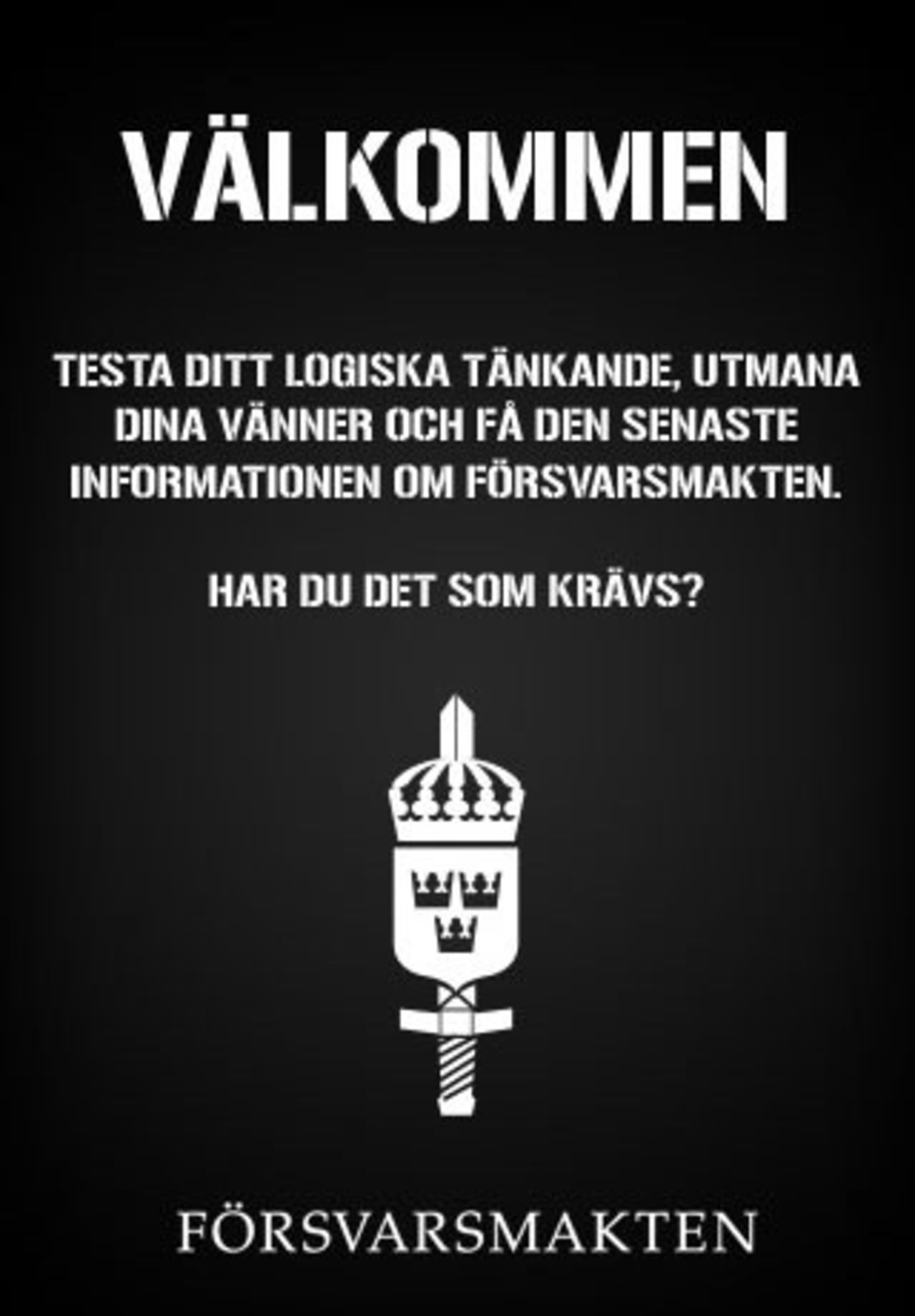 Försvarsmakten i din Android