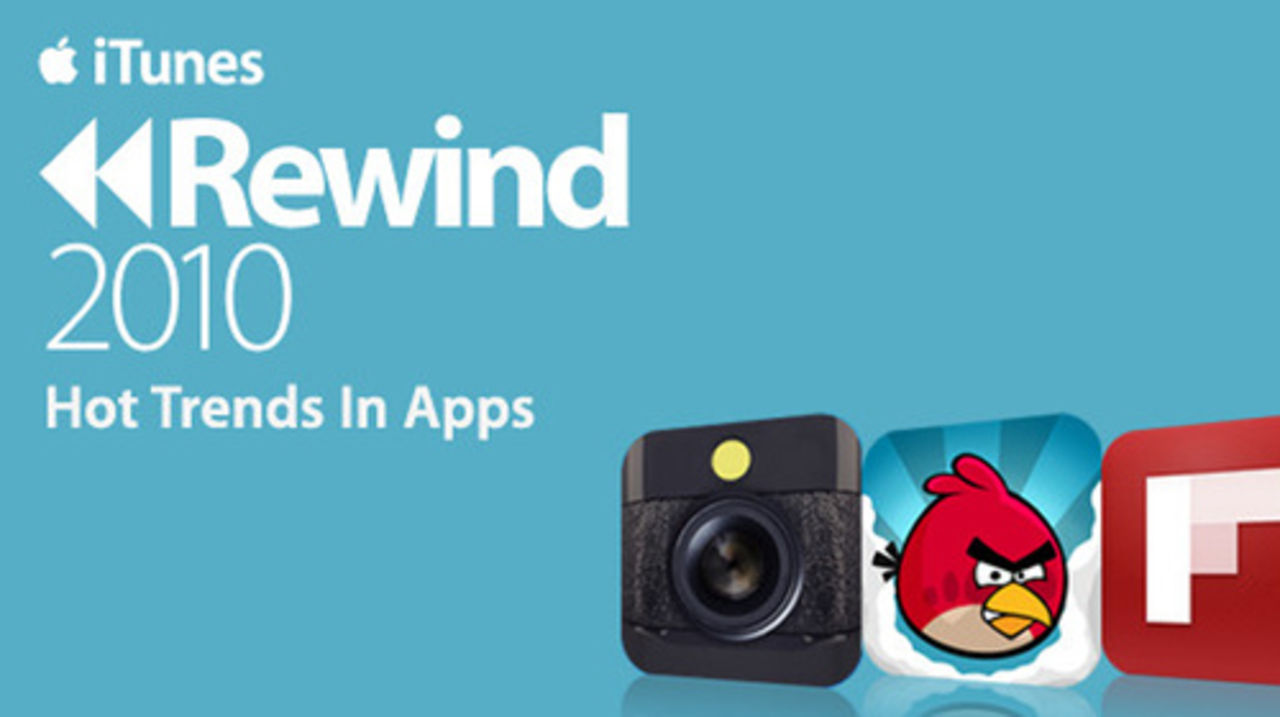 Mest nedladdade apparna 2010