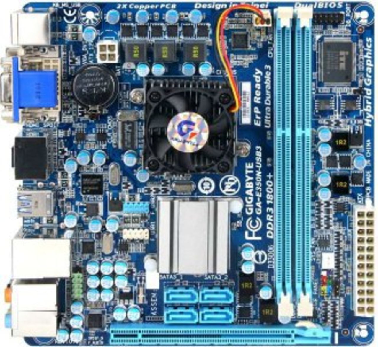 Gigabyte visar upp moderkort för AMDs Brazos-plattform