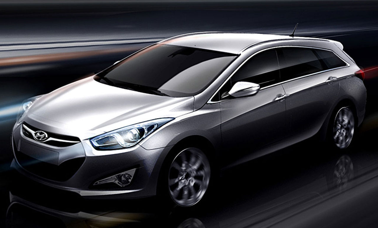 Sketcher på Hyundais kommande i40