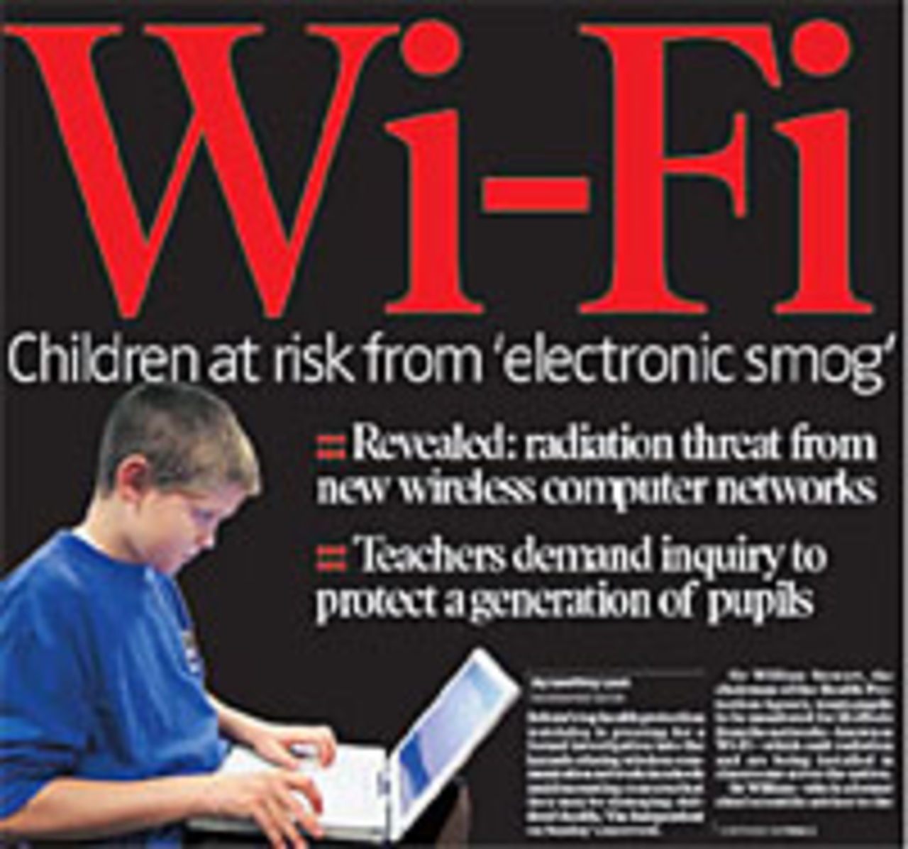 England undersöker WiFi-hälsan