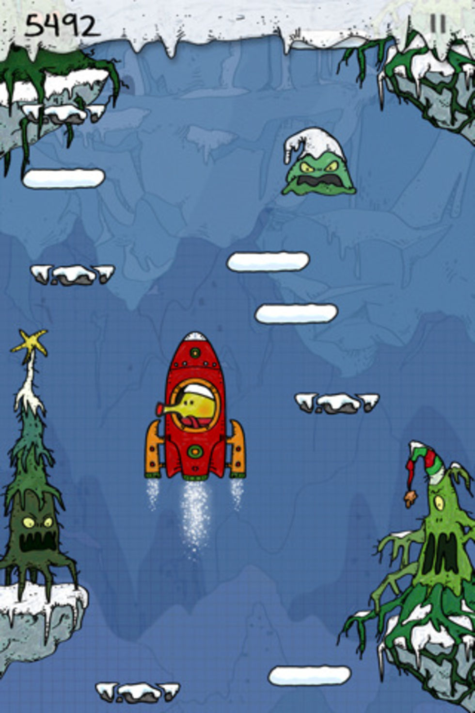 Doodle Jump Christmas Special. Hoppa dig varm! | Feber / iPhone