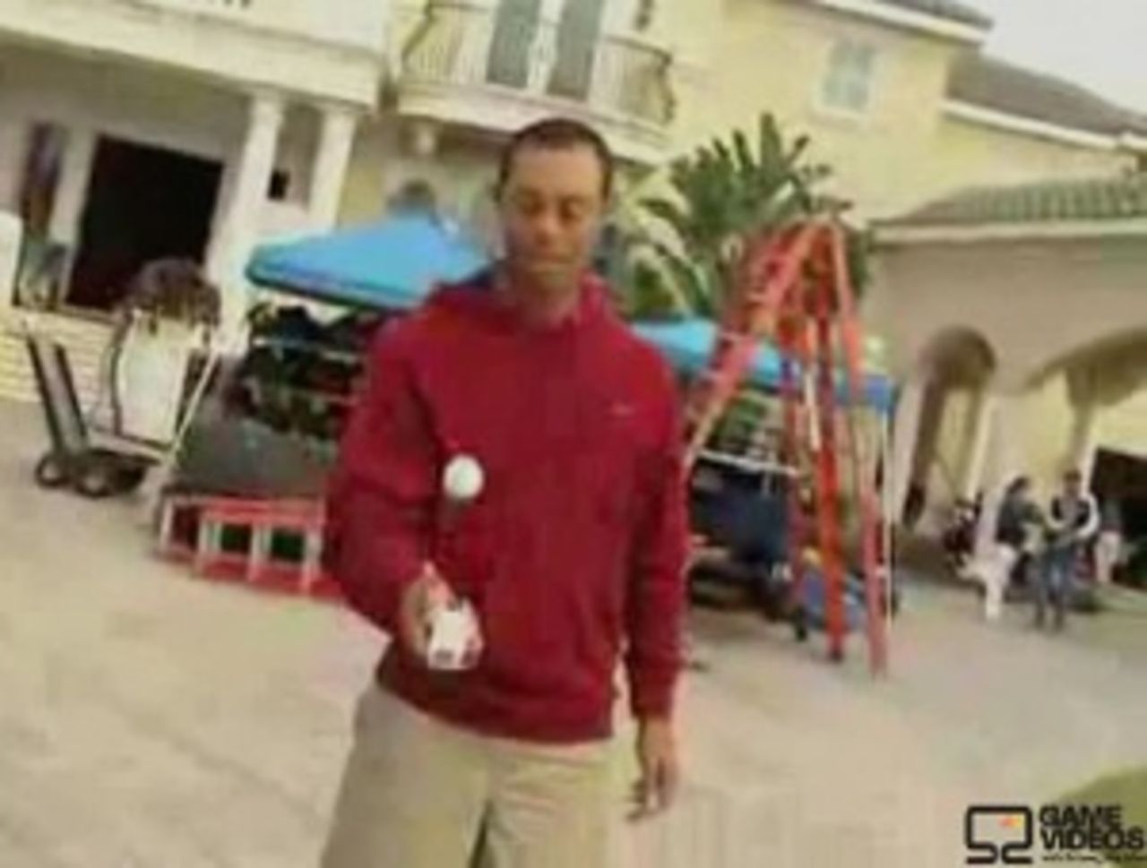 Tiger Woods vet hur man spelar Wii
