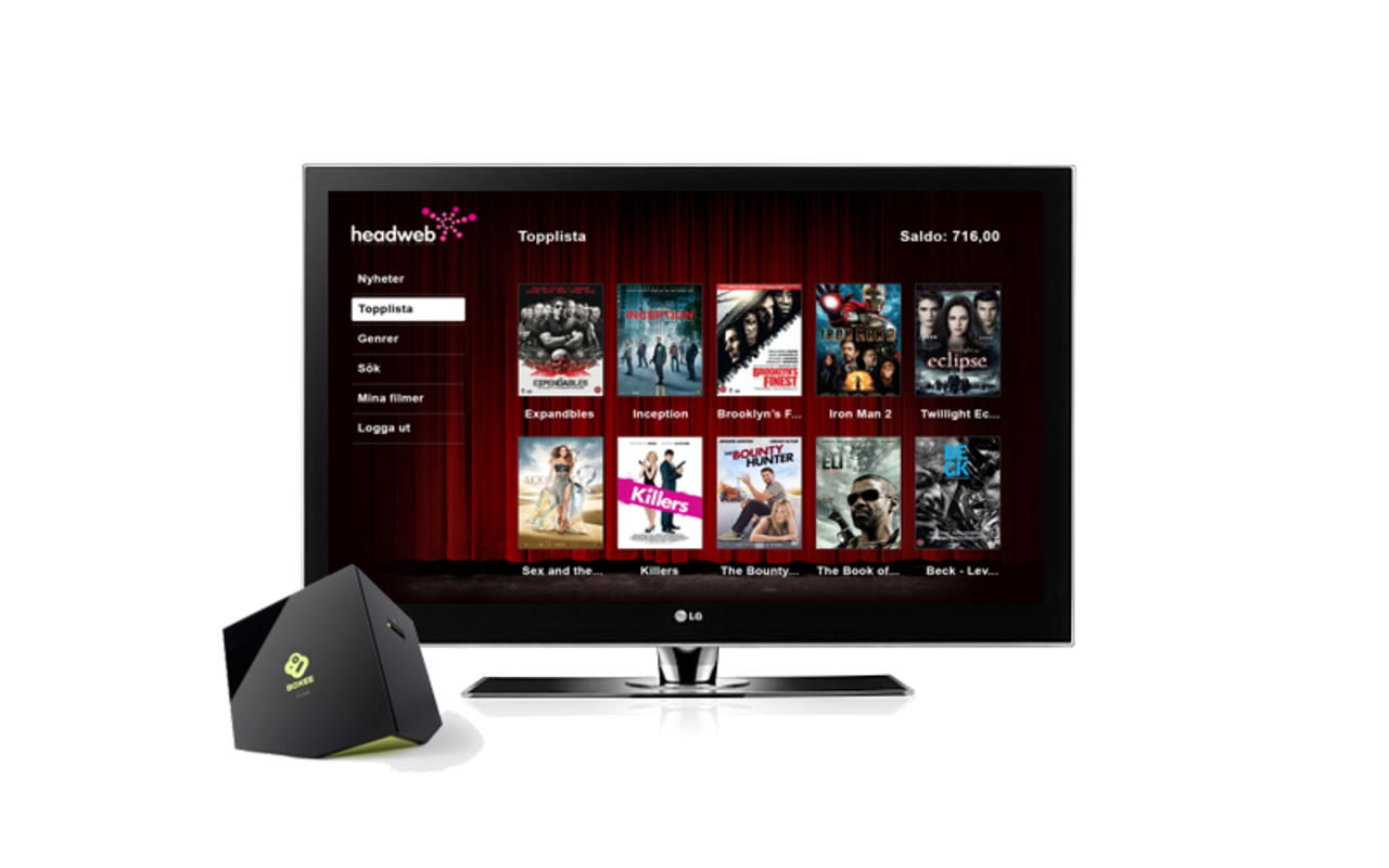 Headweb öppnar butik i Boxee