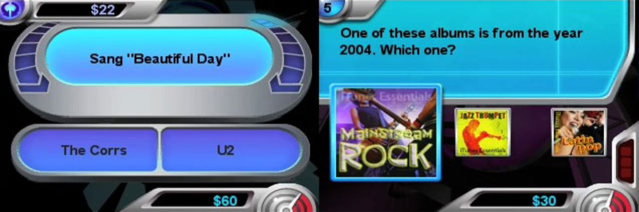 Pop-quiz-spel till iPod