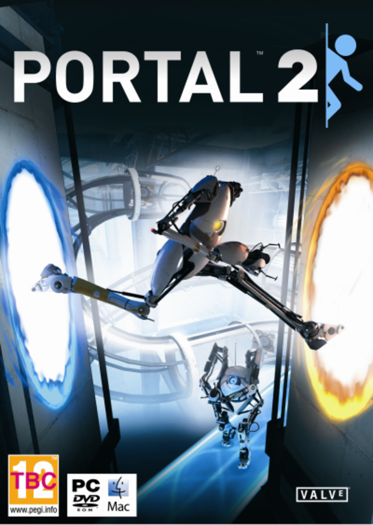 Omslaget till Portal 2