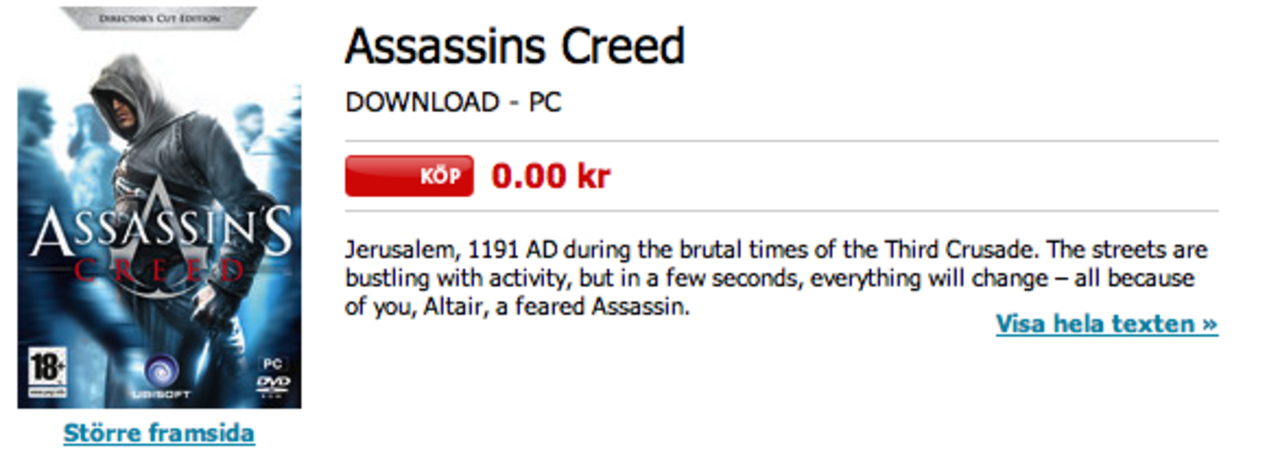 Ladda ner Assassin's Creed