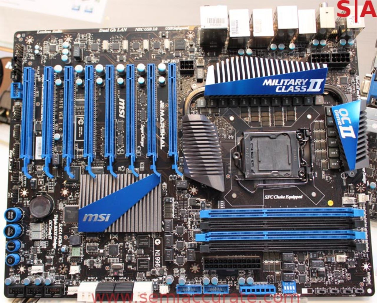 Saftigt Sandy Bridge-moderkort från MSI