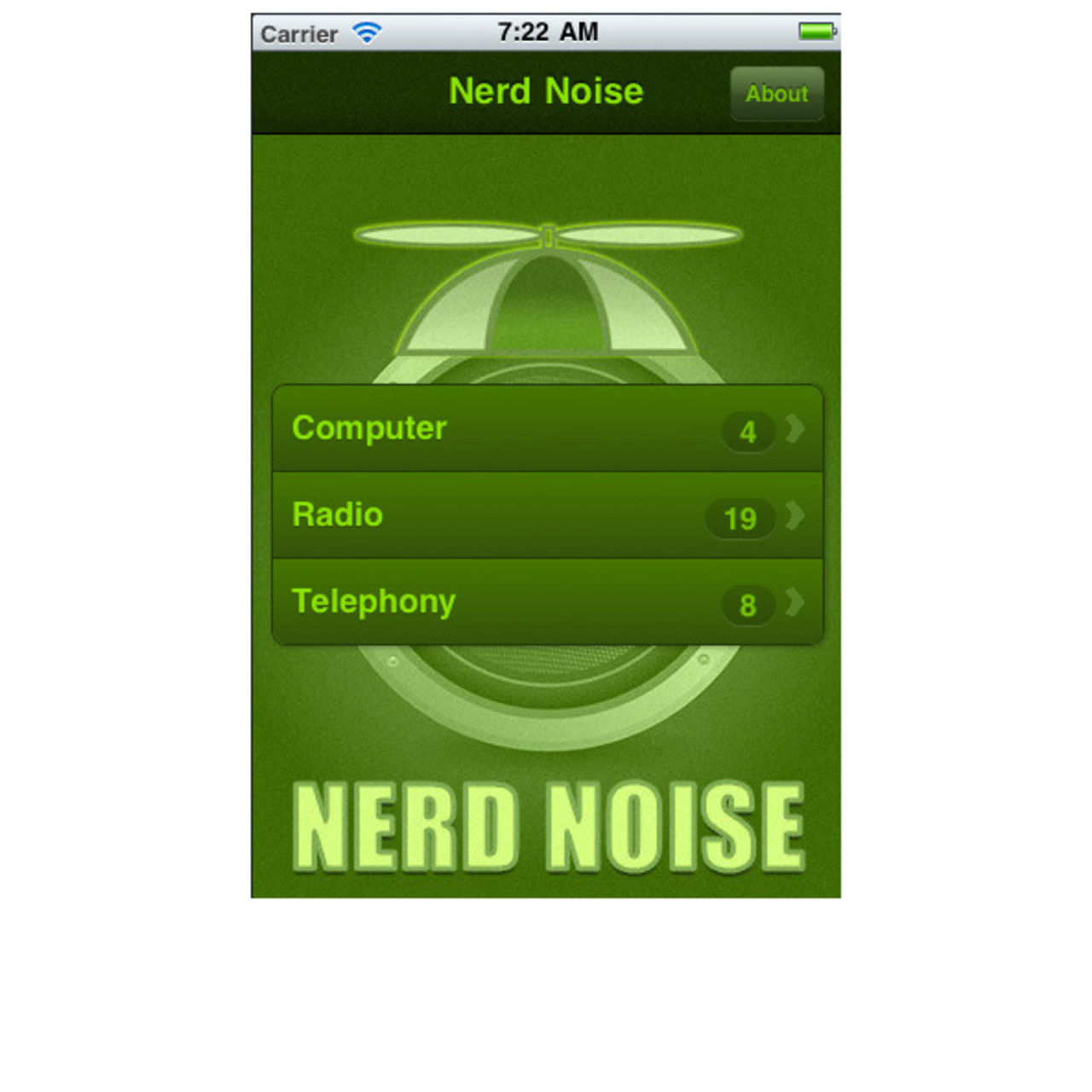 Nördljud för nörden