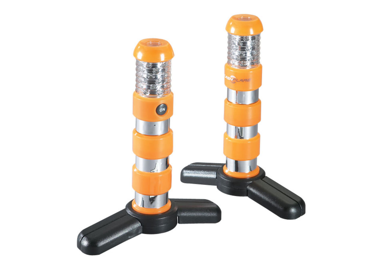 Varningsljus istället för varningstriangel