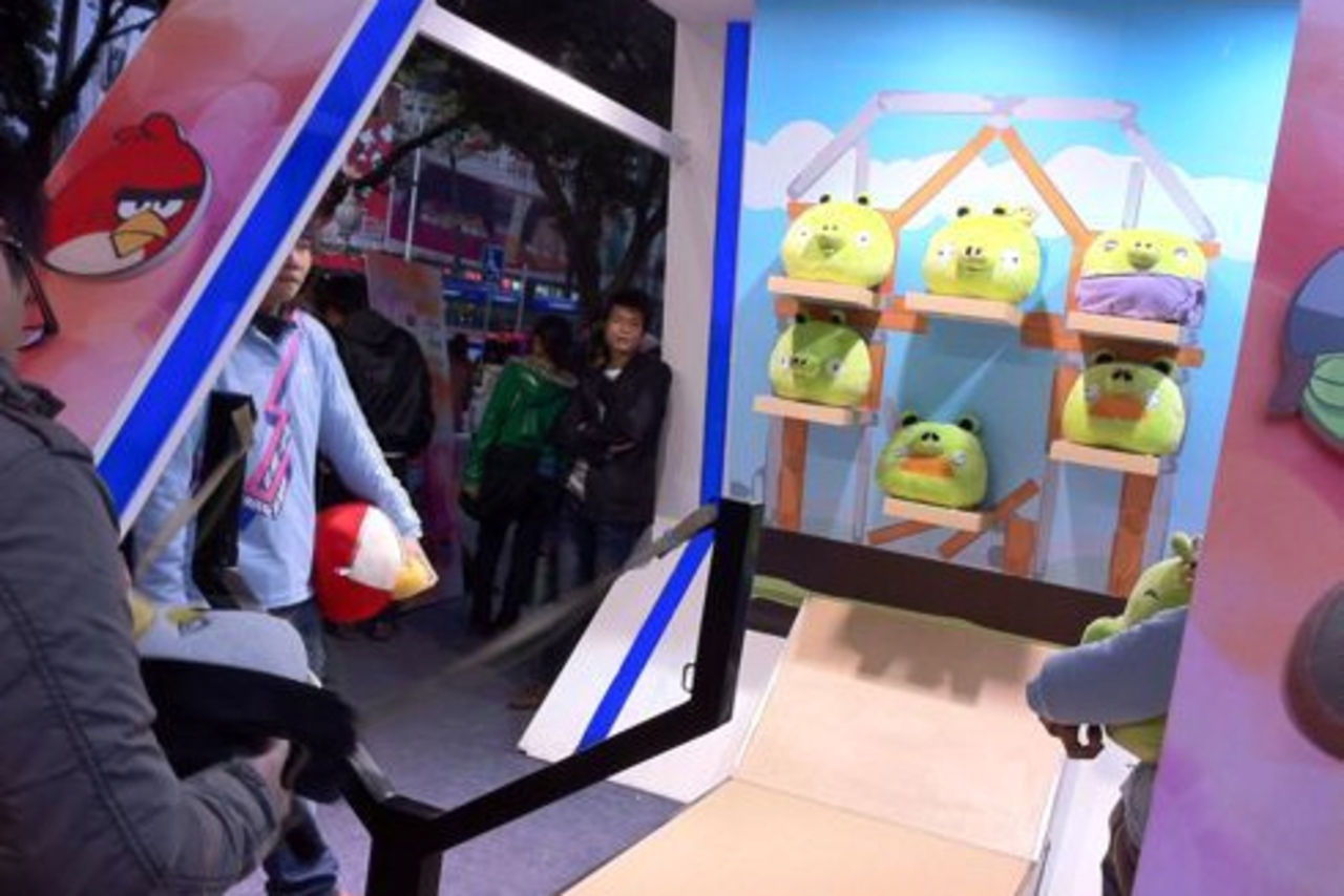 Angry Birds i verkligheten