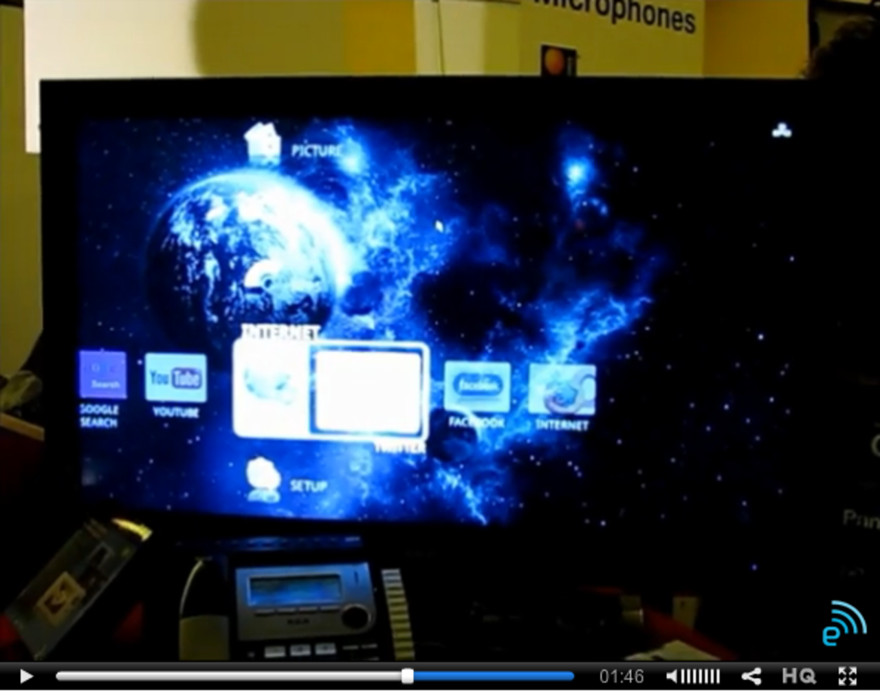 RCA visar tv-prototyp med Android