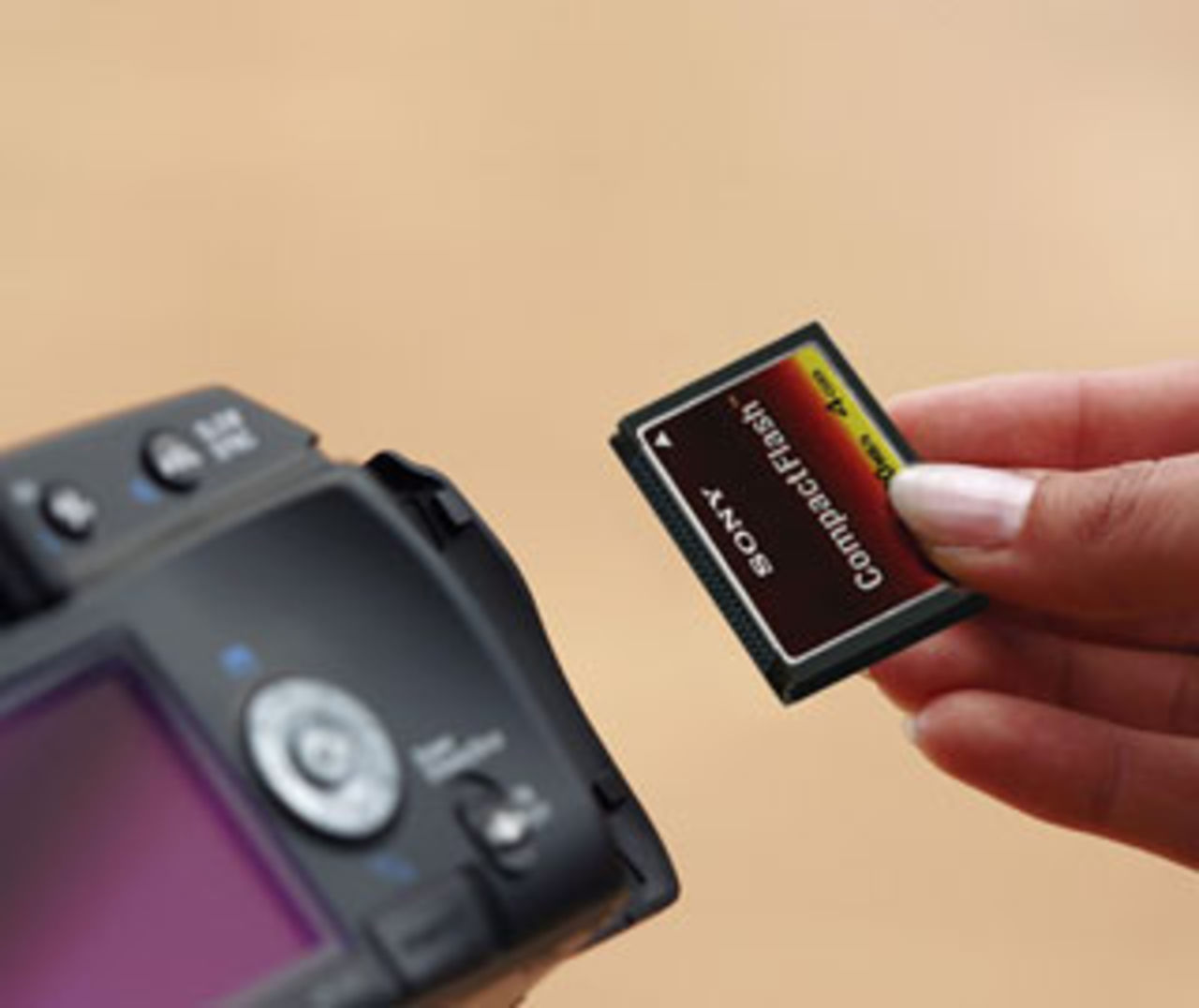 Här är Sonys CompactFlash-serie