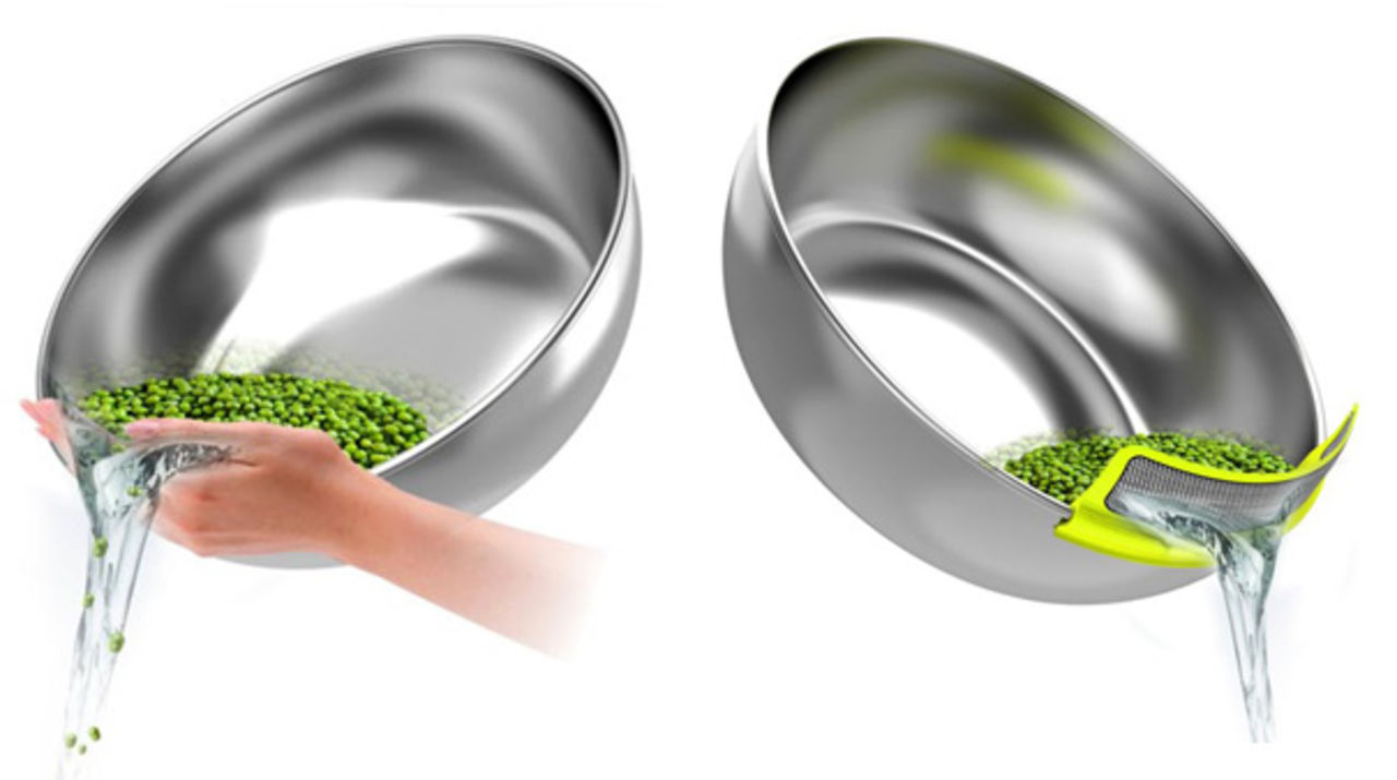 En sil att fästa på skålkanten