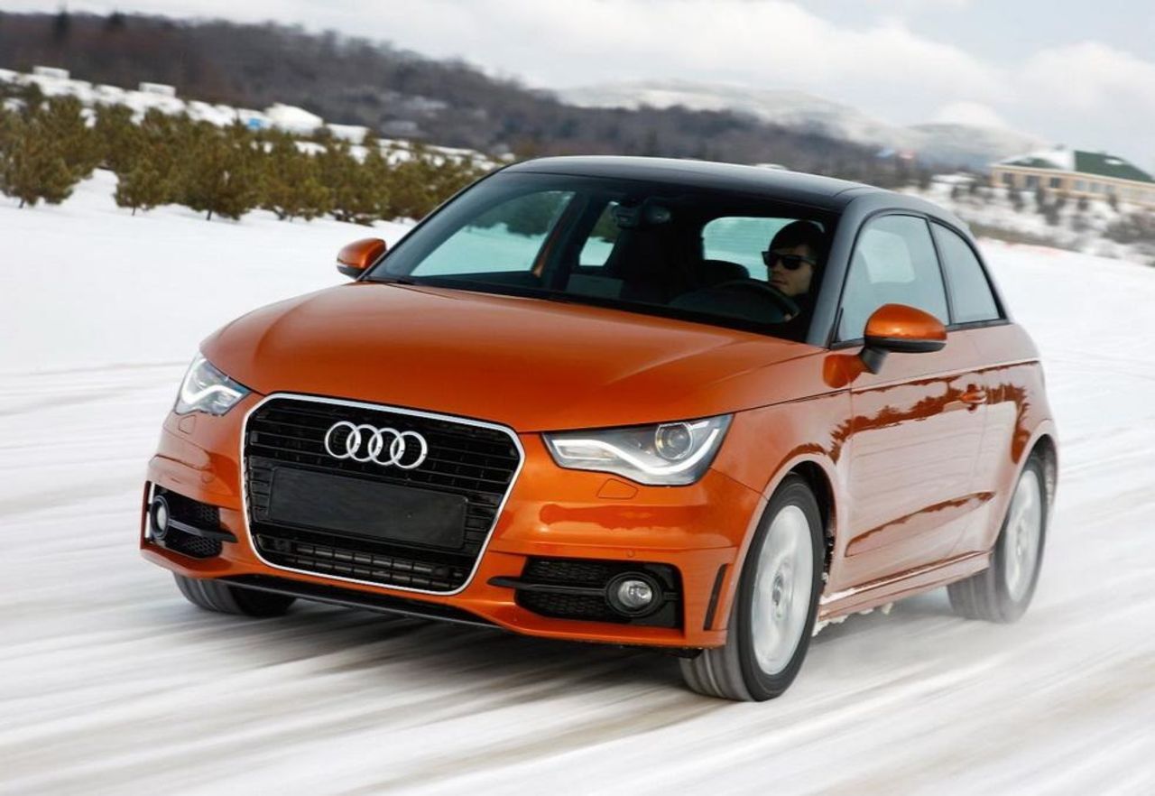 Audi testar A1 quattro i Kanada