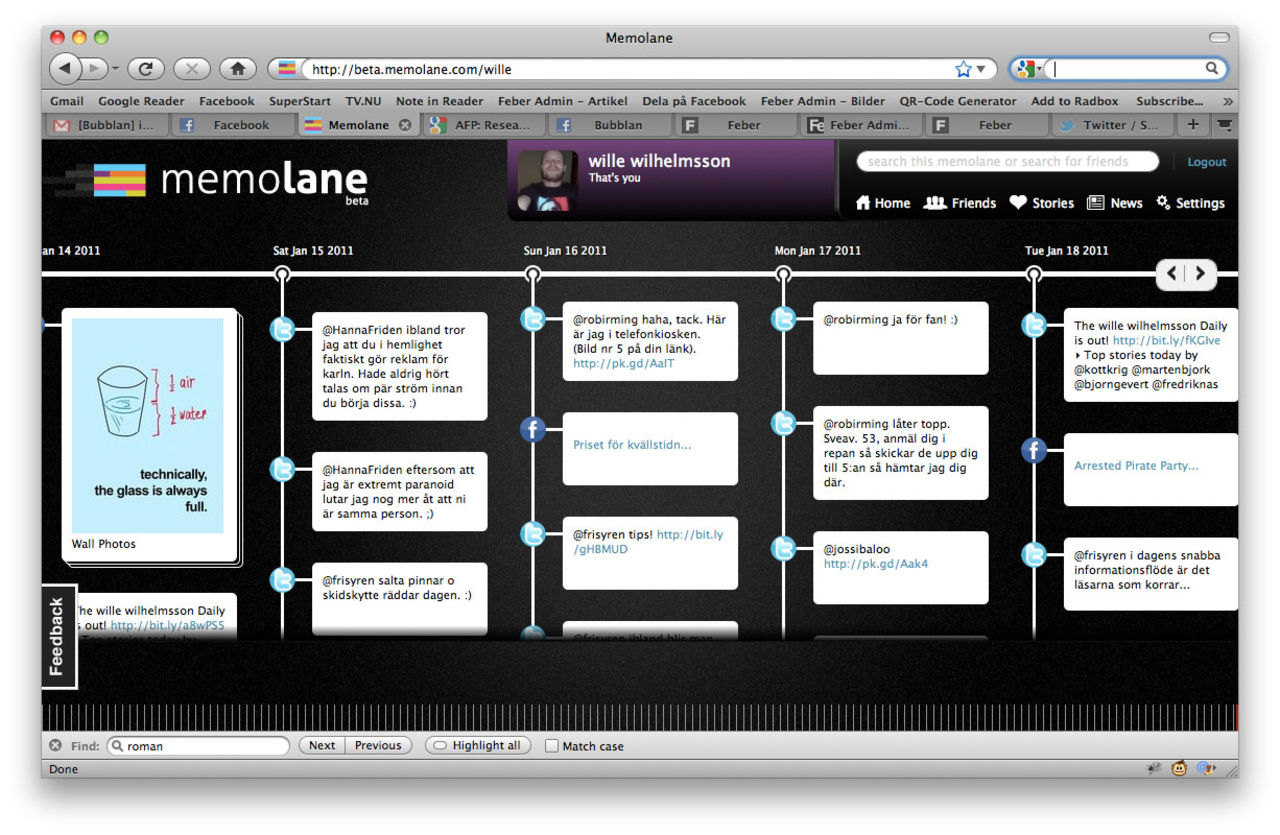 MemoLane - din digitala tidsmaskin