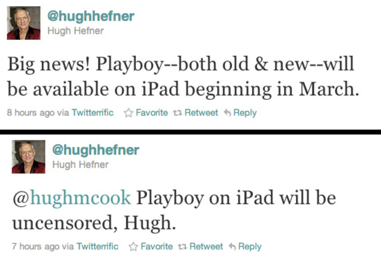 Playboy kommer till iPad