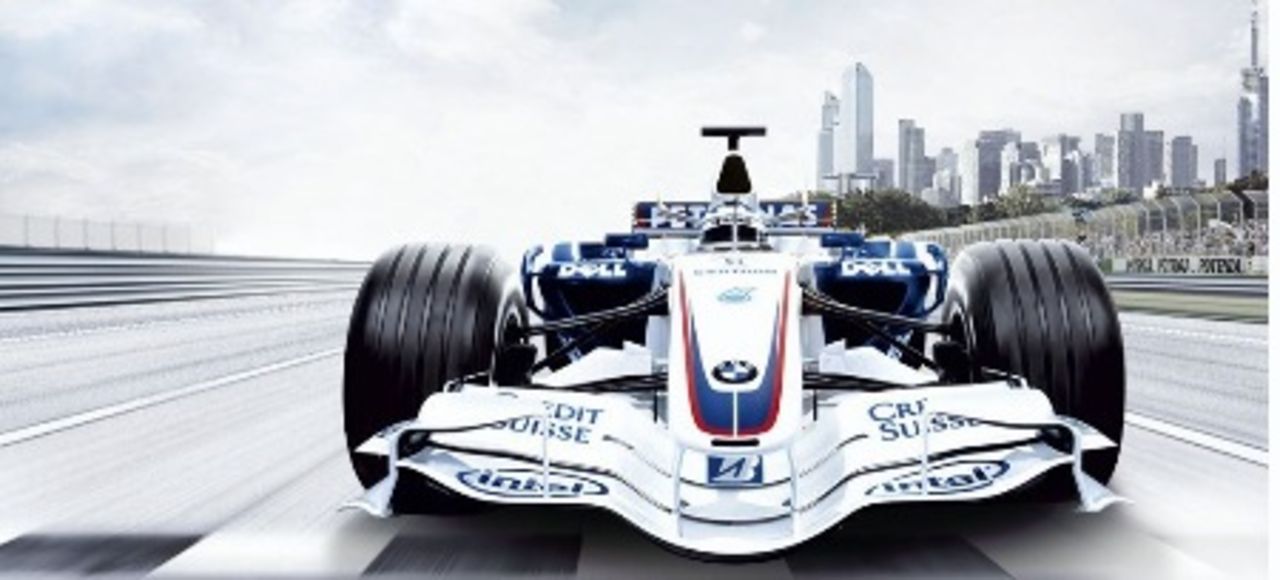 BMW-Sauber kör på Nordschleife 