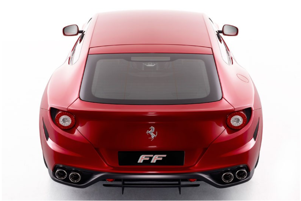 Rymliga Ferrari FF presenterad