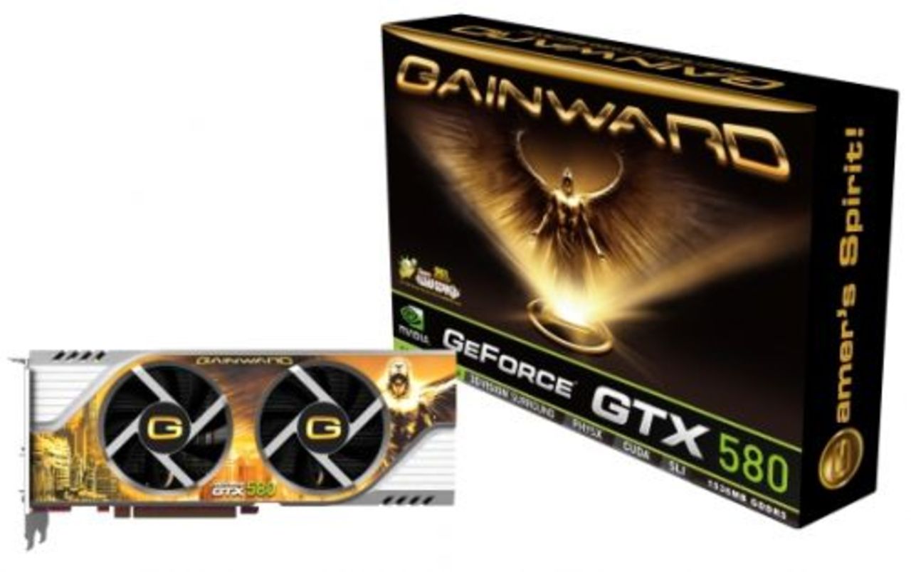 Gainward ska släppa GTX 580 med 3GB GDDR5