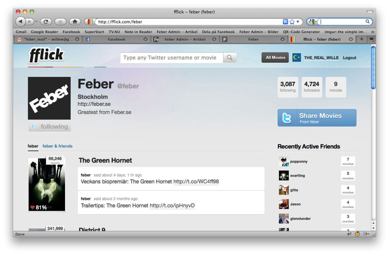 Google köper filmsajten fflick