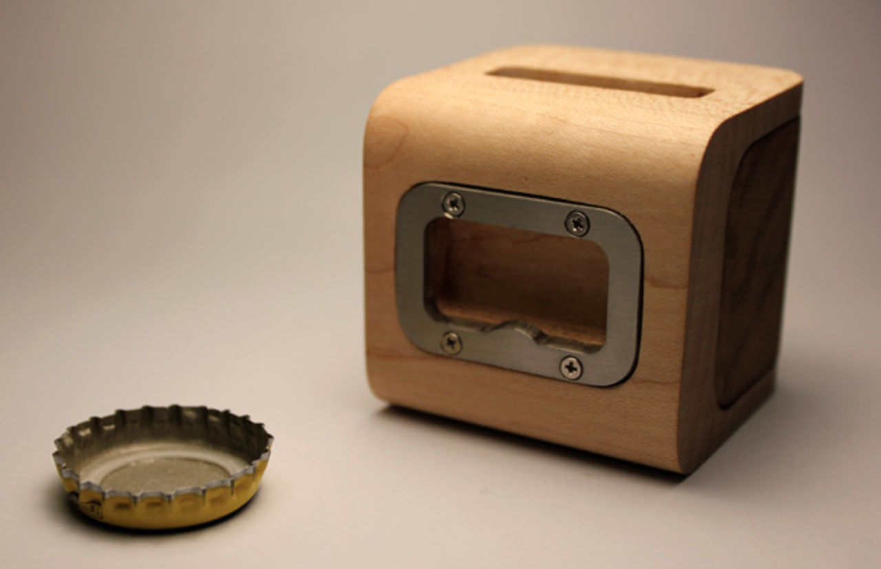 Ölöppnare med förvaring