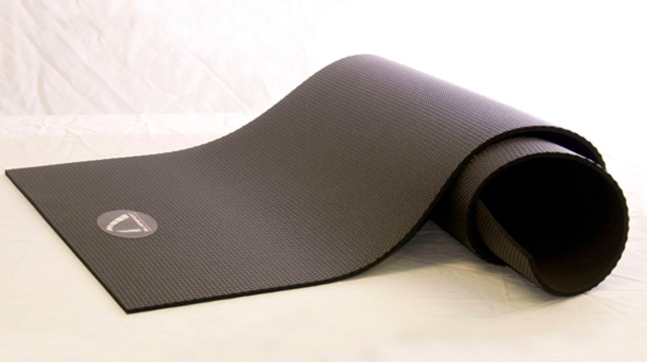 Gymmatta som rengör sig själv